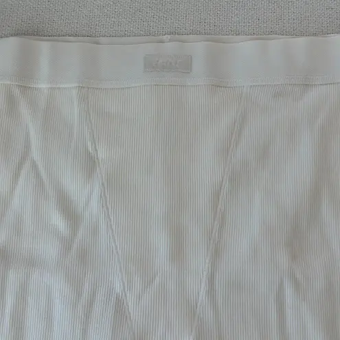 SKIMS Cotton Rib Boxer in Marble, Size Medium