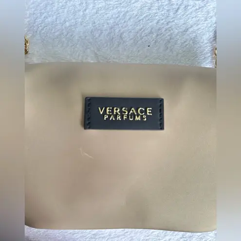 Versace Parfums Gold Clutch
Shoulder Crossbody Handbag  Gold Matte Bag