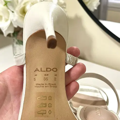 ALDO Limosa Mules - White