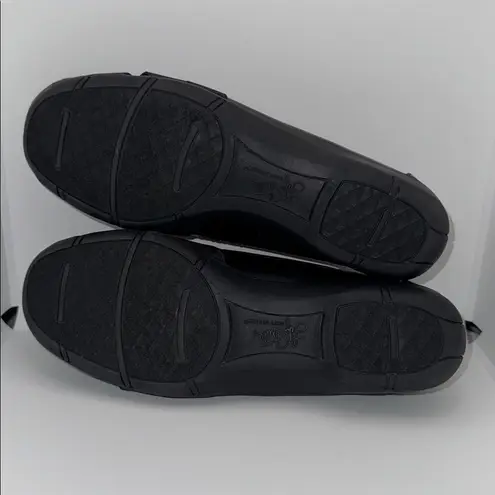 LifeStride Daisie Black Patent Slip On Dressy Loafer Shoes Women’s 6.5 Vegan