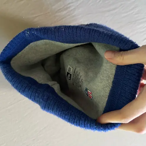 Next Era New Era New York Giants Cuffed Knit Pom Pom Beanie