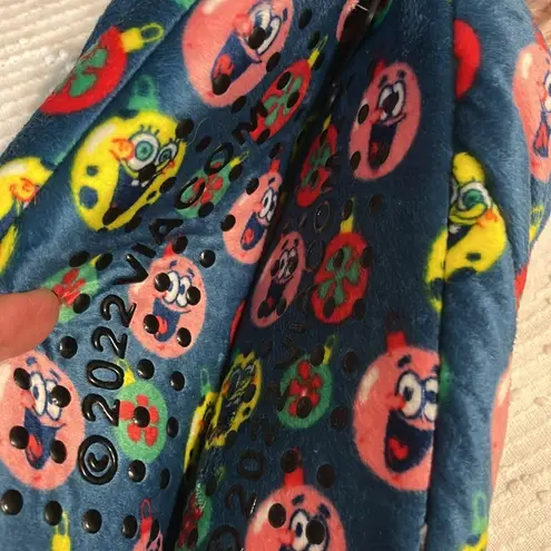 The Comfy Christmas Sponge Bob Square Pants Slippers Ornaments Fleece Lined One Size thumbnail 4