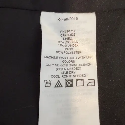 Armani Exchange  Black Cropped Open Jacket With Shoulder Pads 21 - Image 4