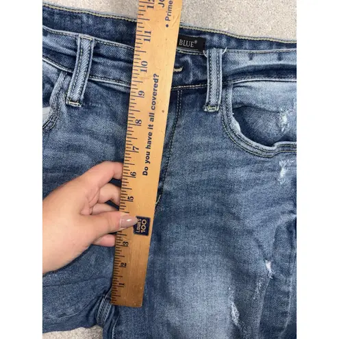 Judy Blue Jeans 5/27 straight fit fray raw hem distressing