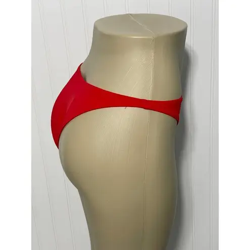 Solid & Striped x Re/Done The Hollywood Swim Cheeky Bikini Bottom Red Medium