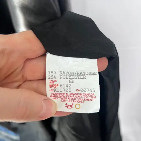 JS Collections Stretchy Bodice Taffeta Skirt Formal Evening Gown Size 8