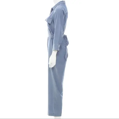 L'Agence Delia Jumpsuit in Pacific Blue