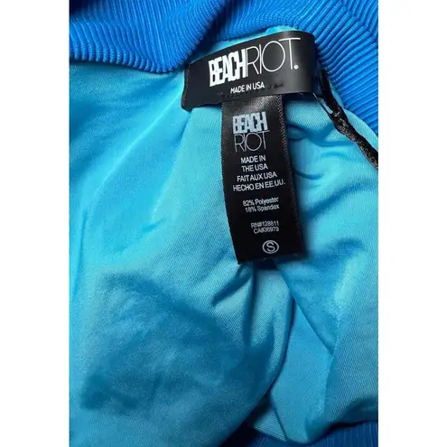 Beach Riot New  Women's Bikini Bottom in Blue, Small