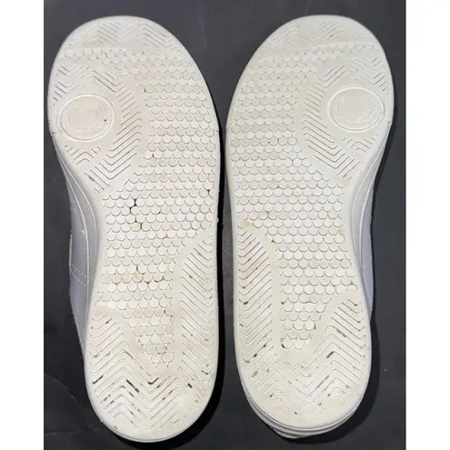 Fred Perry White Canvas Low Trainer Designer Athleisure Sneakers Shoes Womens 6