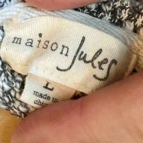 Maison Jules Preowned Gorgeous Two Tone Knit sweater