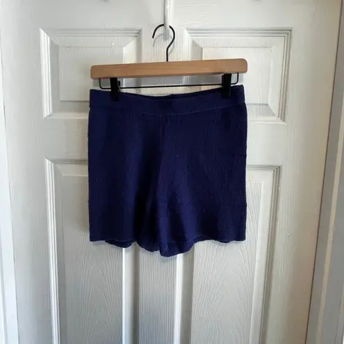 SOLD Loungewear Set Sweater Shorts Knit Navy Blue New Cozy Loungewear Medium