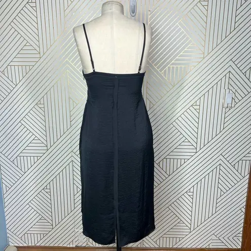 Brochu Walker Brochu Walker Black Satin Sleeveless Tank Dress Size US XS