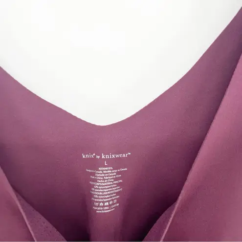 Knix by Knixwear LuxeLift Tank Top L Purple Size L