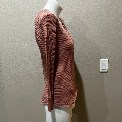 Seven7  tan orange thermal long sleeve - Image 4