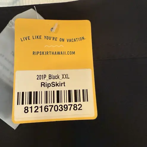 Ripskirt NWT Sz XXL Black Length 2 Swimsuit Beach Vacation Adjustable Pockets