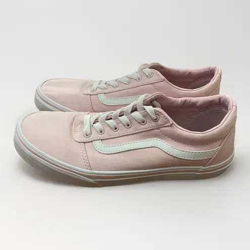 VANS Old Skool Pink Low top Sneaker Shoes Missy Size 6 Casual School Skateboard