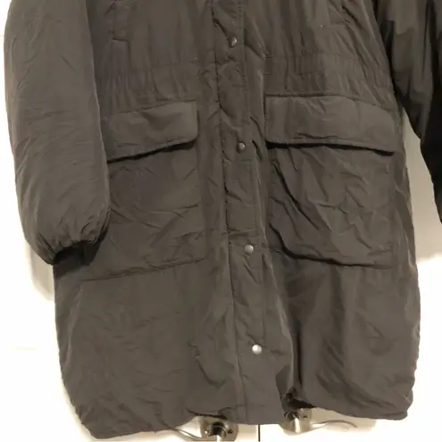 American Eagle  grey winter coat women’s size small. Puffer‎ jacket mid length