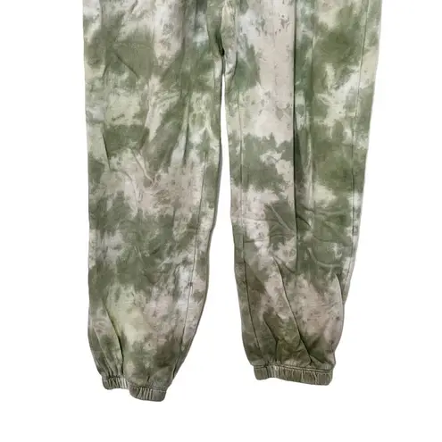 Lovers + Friends  Sammy Jogger Pant in Green Tie Dye Revolve Womens Size Small