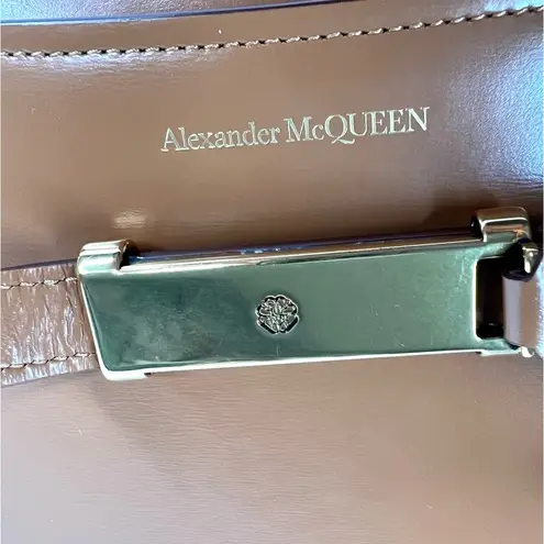 Alexander McQueen Four Ring Clutch Detachable Knuckle Ring Strap Shoulder Bag