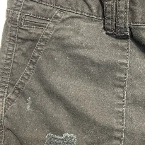 Mossimo Supply Co. Black Jean Shorts Classic Style Size 6
