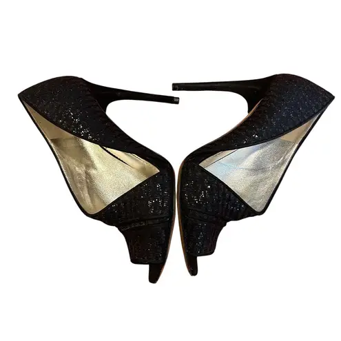 Dolce & Gabbana Black Stilettos Heel D'orsay Pump Shoes Women's Size EU 35, US 5