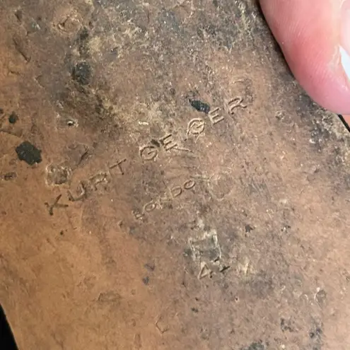 Kurt Geiger London Octavia Sandal Slide Suede Leather Bejeweled Size 41 (10)