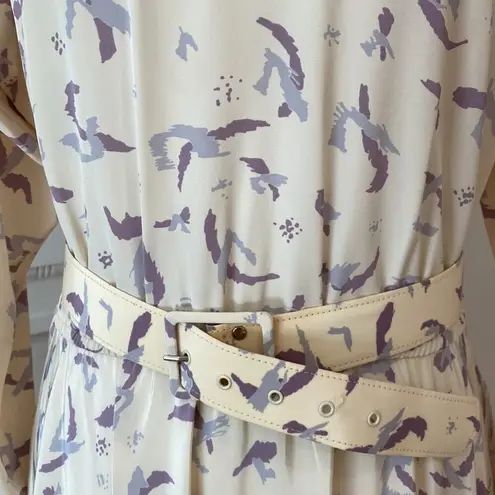 Vintage Dress 14 90s 80s Cottagecore Secretary Preppy Retro office RK Originals Purple