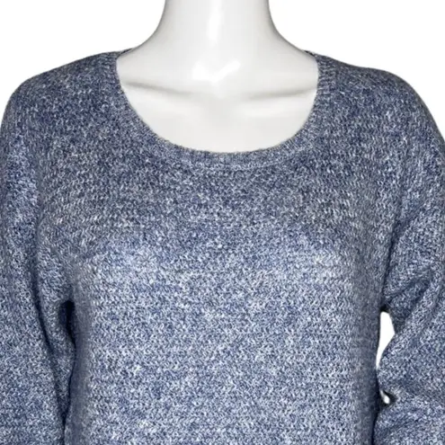 Fat Face Sweater Womens 12 Blue Marled Harpenden Sweater Casual Preppy Outdoors
