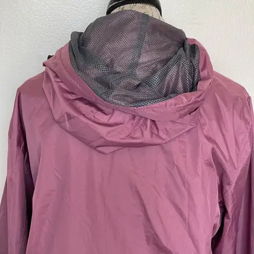 Stillwater Supply Womens Jacket Medium Hooded Pastel Windbreaker Outdoor Camping
