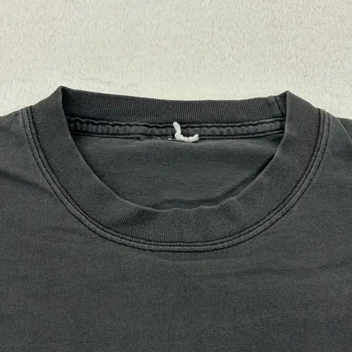 Vintage Y2K The Hot Spot Bar Big Bear Lake Faded Black Long sleeve Shirt size L Size L