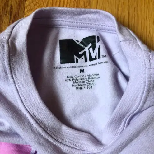 MTV cropped sweatshirt size medium