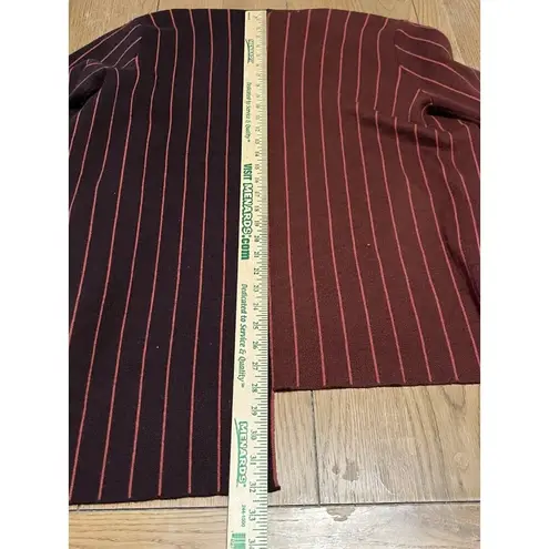 Kerisma Women M/L Open Front Red Wool Acrylic Blend Sweater Artsy Hi Low Cut Art Size undefined - Image 8