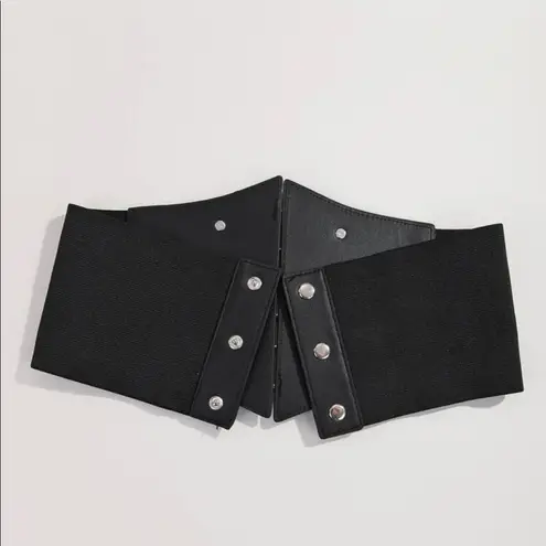 Black O Ring Corset Belt New