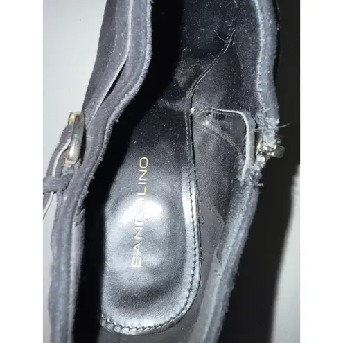 Bandolino Women's Faux Suede Ankle Boots Booties High Heels Shoes 8