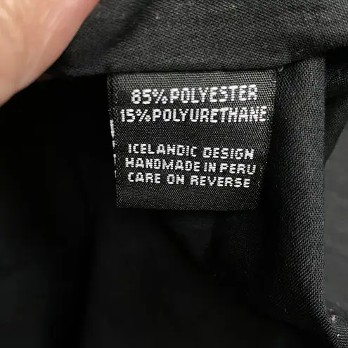 ELM DESIGN Sz 2 Jersey Knit Pleated Skirt Grunge Whimsical Glam Dark Academia Black