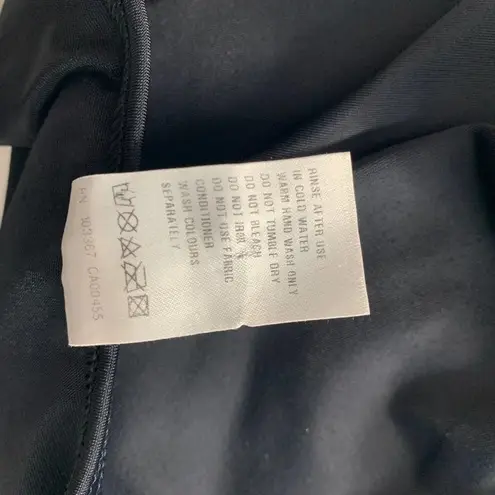 Elomi Mid Rise Bikini Bottom Brief Black Lace Size US 16