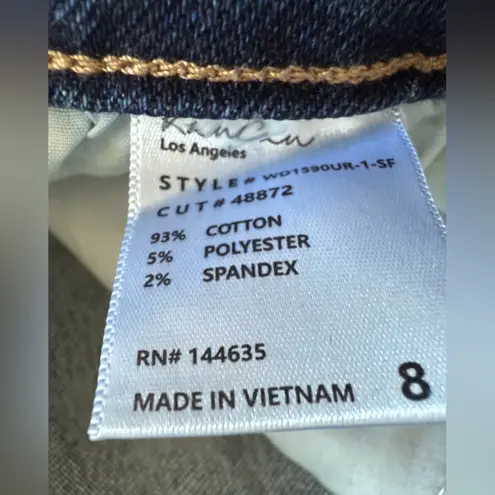 KanCan High Rise Crop Wide Leg Jean Blue Size 8 NWT STITCH FIX