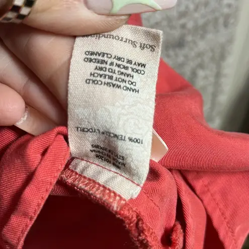 Soft Surroundings Tunic Blouse Lagenlook Art Teacher Relaxed Comfy Casual