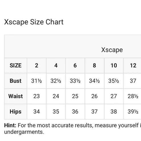 XScape Embellished Crystal Stretch Lace Open Back Evening Dress Navy Size 4