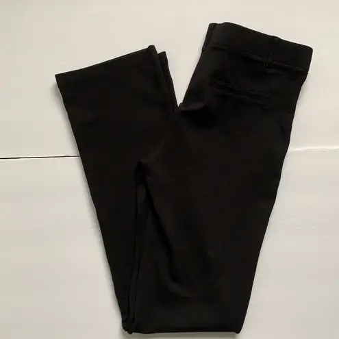 Betabrand  Black Dress Pant Yoga Pants Straight Leg