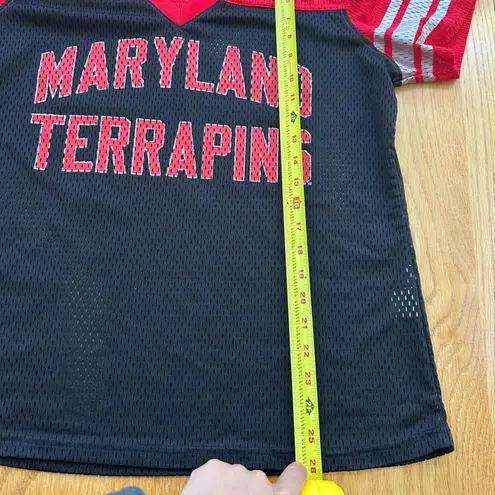 4her by Carl Banks Maryland Terrapins Terps Jersey University Women’s Size Xl Red