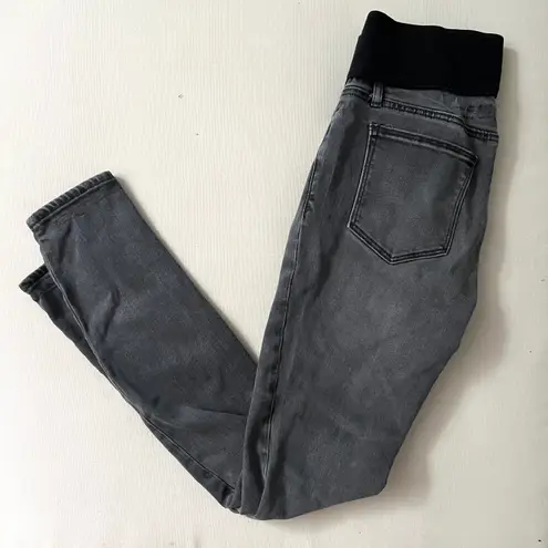 Gap Maternity Gray Denim Jeans Skinny Jeans