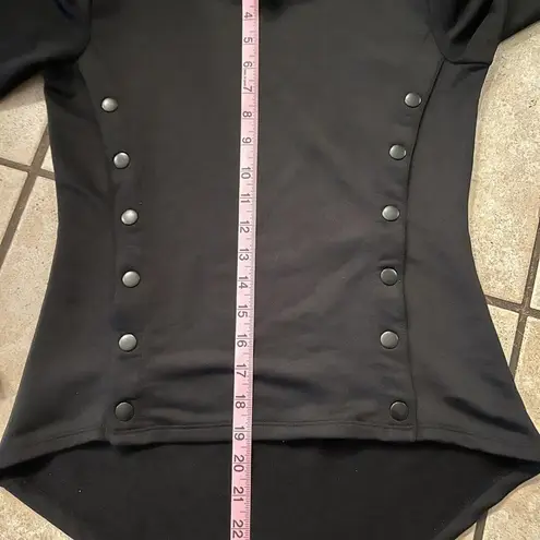 Reflex Two Piece Long sleeve Workout outfit.. Size xsmall Black Top and Bottom