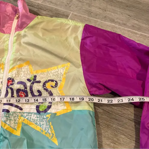 Nickelodeon  Adult Rugrats Cartoon Reptar Rollin' Deep Windbreaker Size Medium