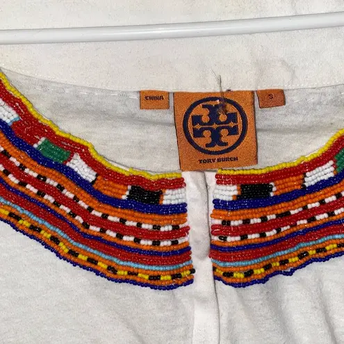 Tory Burch  | Beaded Embroided Top