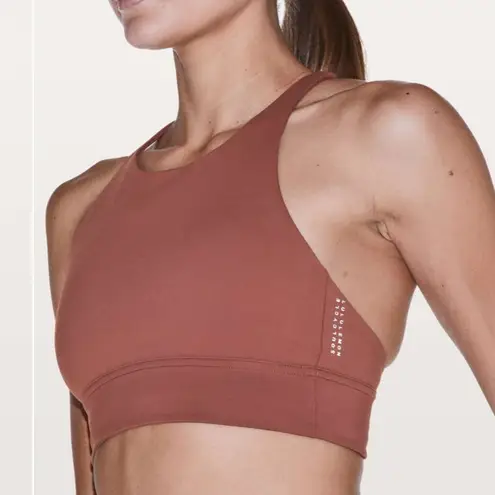  Ride & Reflect Bra lululemon X‎ SoulCycle In Adobe Dust Size 6