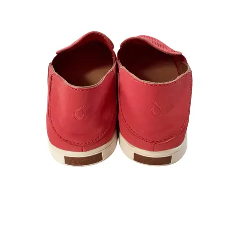 Olukai Women's Pehuea Slip On Shoe Sneaker Flat Paprika Size 8