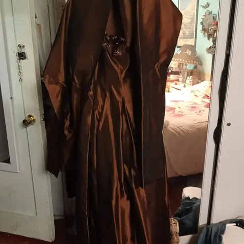 Jessica McClintock Bronze Evening formal Gown