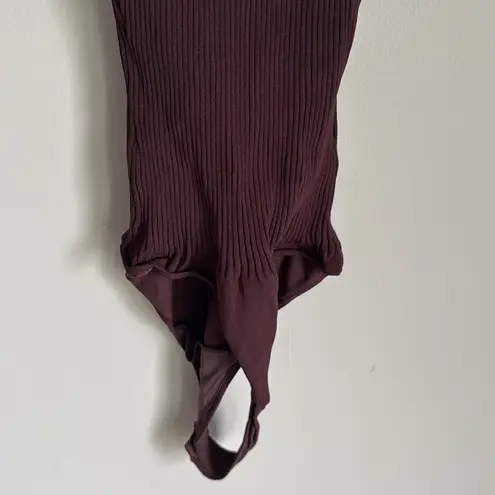 ALC Frank A.L.C. Ashley Rib Knit High Neck Bodysuit XS