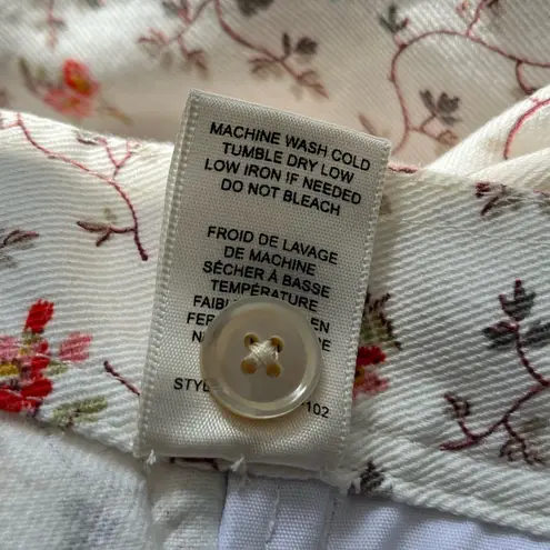 Rebecca Taylor Floral Denim Shorts - Size 30